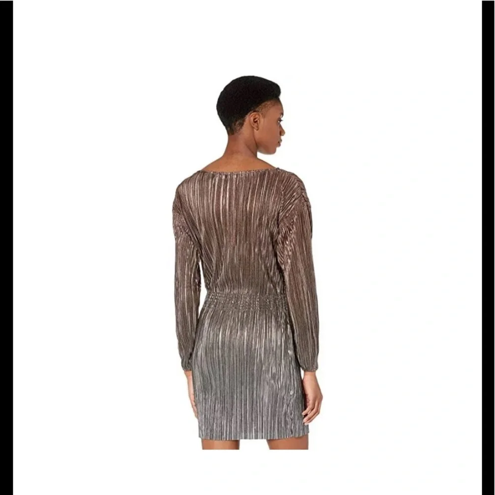 Astr The Label Janelle Dress Blush/Silver Ombre - Picture 5 of 8